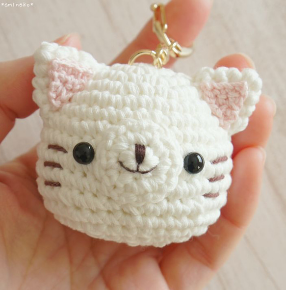 mizutamakirari　あみぐるみ　猫　キーホルダー　ハンドメイド mizutamakirari様専用 あみぐるみ 猫 キーホルダー ハンドメイド