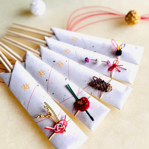 祝箸 午年 5膳セット 馬 ハンドメイド 水引 @002 祝箸 午年 5膳セット 馬 ハンドメイド 水引 @007 - メルカリ