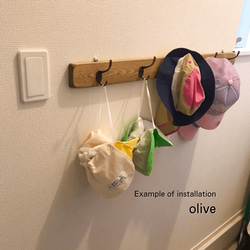 5 wall hooks／standard 10colors／wall storage／壁掛けフック ウォールフック 10枚目の画像