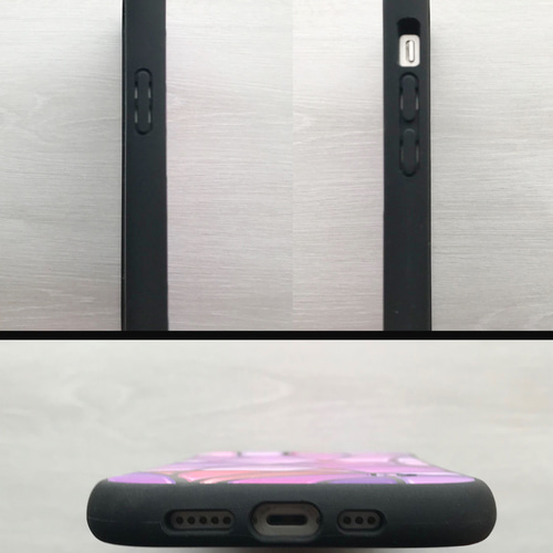 iPhone 耐衝撃 ハイブリッドケース 迷彩 カモフラージュ iPhone