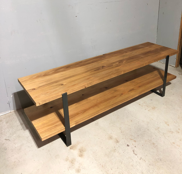 アイアン　テレビ台　テーブル　棚 1枚目の画像