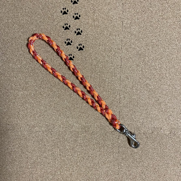 パラコードベリーショートリード ハンドルリード 細タイプ リード