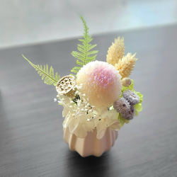 いいね♡700超え　お試しサイズ　プリザーブドフラワー仏花 3枚目の画像