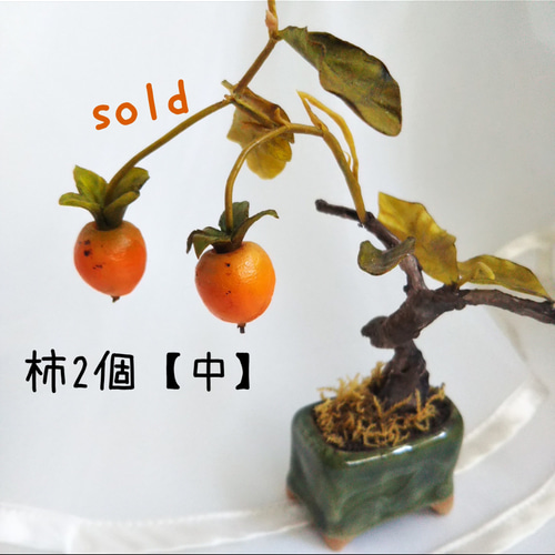 専用 柿の木の盆栽 樹脂粘土 【公式通販】