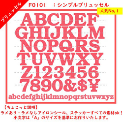 アルファベットフォント一覧 4枚目の画像