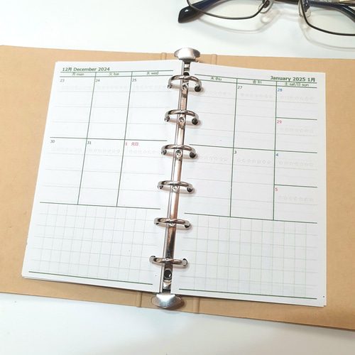 PLANNER M6バインダーリフィルセット PLANNER M6バインダーリフィルセット PLANNER M6バインダー