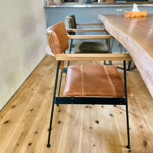 送料無料／[B-ARM CHAIR]アームチェア ダイニングチェア