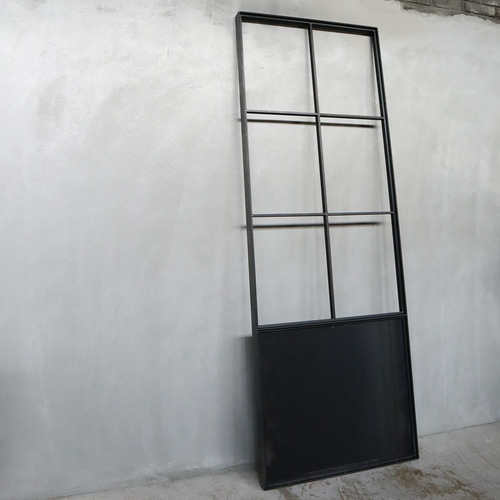 ガラス，アイアン　パーテーション　ヴィンテージ IR_WD_001]アイアン窓 室内窓 FIX窓 アイアンパーテーション ガラス窓