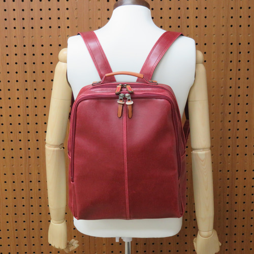 木和田 白化合皮 No.4990「レトロ リュック」 日本製 リュック・バック