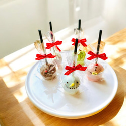 クリスマスチョコレートケーキポップ　10本セット【2024クリスマス】 1枚目の画像