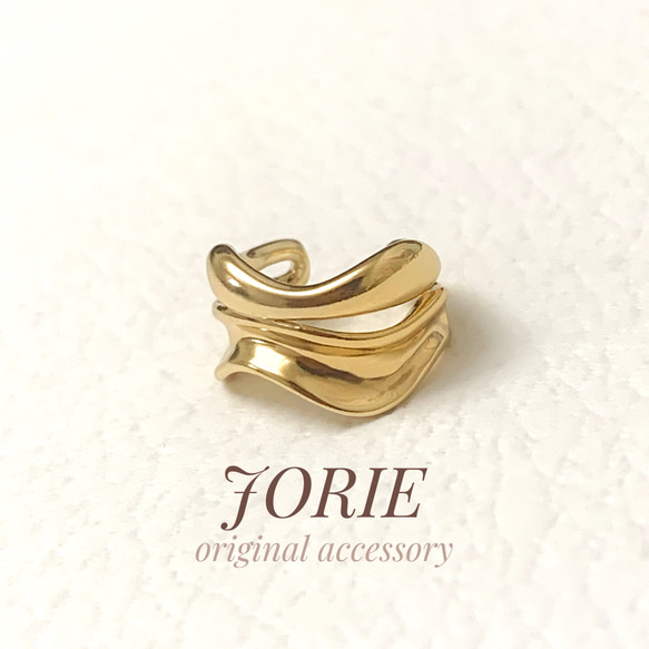 【JORIE】WAVY  Ear cuff 1枚目の画像