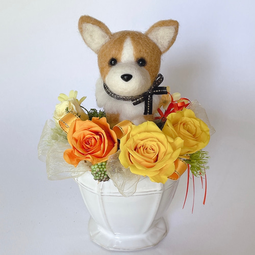 羊毛フェルト　アレンジメント　ハンドメイド 羊毛フェルト】かわいいがつまったパンダワールドショップ