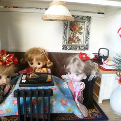 aibo　水引“Mizuhiki”製作　狗項圈　日式　新年裝飾　娃娃屋　縮影 第10張的照片