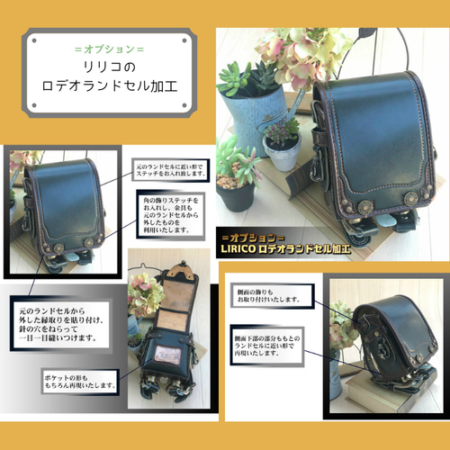ランドセルリメイク＝プレミアムミニランドセル＋2アイテム