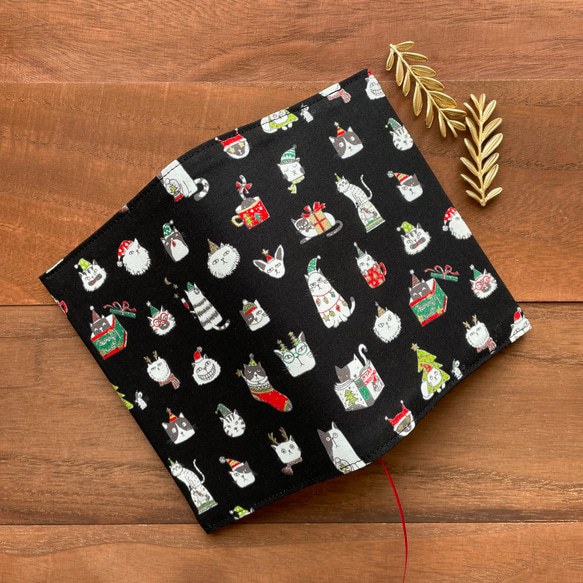 【文庫】クリスマス猫のブックカバー 5枚目の画像