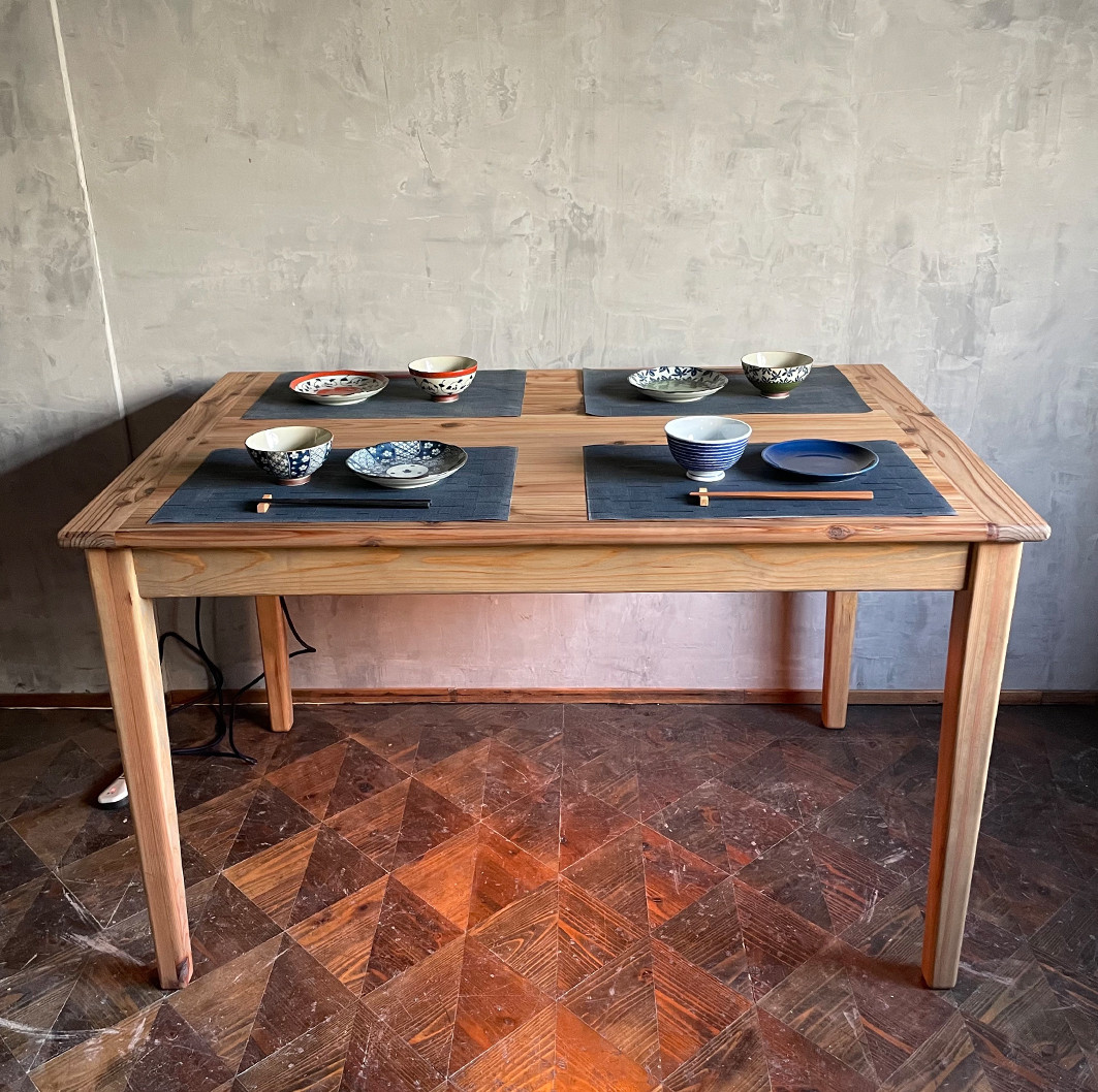 【Wild&Free長方形ダイニングこたつ】130×80cm 高さ72cm　年中使える ダイニングテーブル