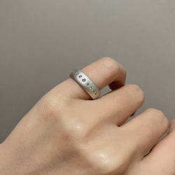 RING SV22 / SILVER925, Diamond. 5枚目の画像