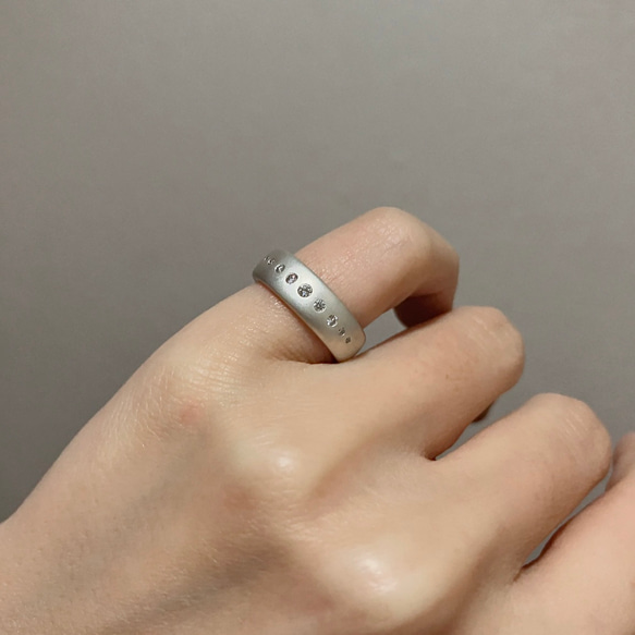 RING SV22 / SILVER925, Diamond. 5枚目の画像