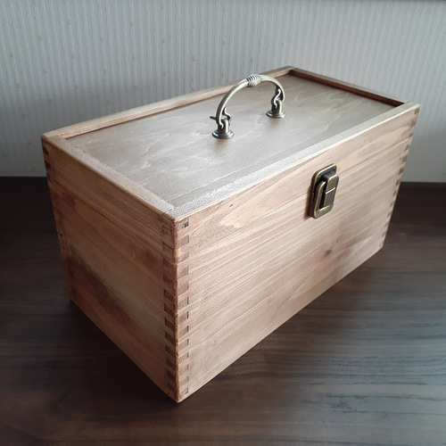 ソーイングボックス・大 2025.9.28 持ち手金具変更 その他インテリア