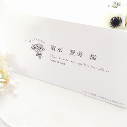 【 御礼 】シンプル 封筒　ポチ袋　のし袋　結婚式　4枚セット　送料無料 8枚目の画像