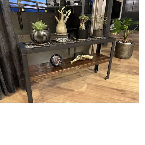 EX METAL BENCH×OLD SUG☆メタルベンチ/ラック/ガーデン/プランター