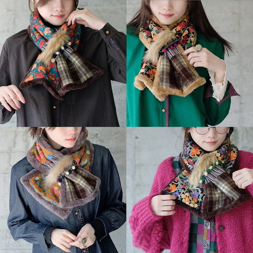 再販】大人気商品が今年も再販！！スザンニエコファースヌード（22w-09