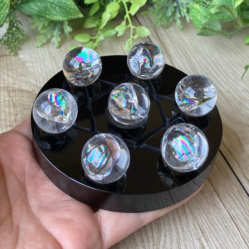 六芒星アイリス水晶で結界を作る/アイリス水晶六芒星スフィア/パワー  