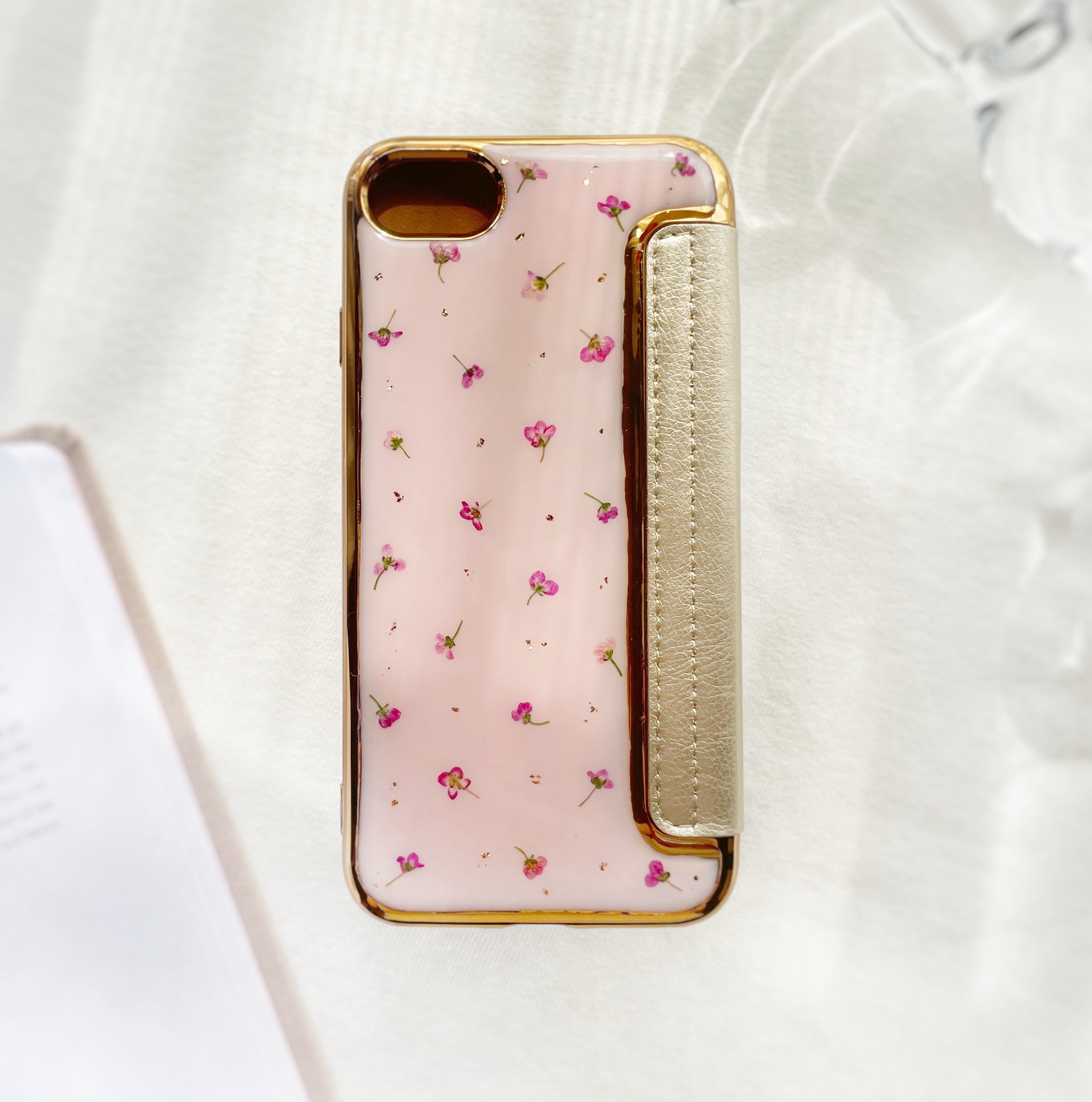 iPhoneケース バナナ アート ピンク Society6