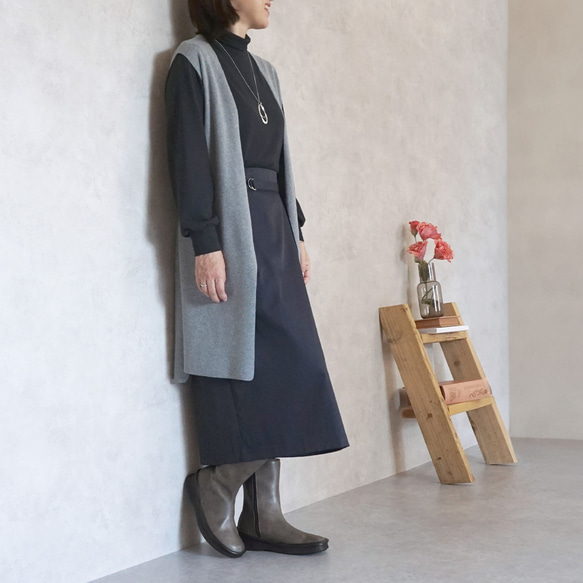 レタスより軽い！ナチュラルペコスブーツ レディース (STEDY) 日本製【納期5～7日以内発送】 10枚目の画像