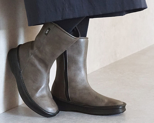 Oyster Shoes ペコスブーツ　新品 レタスより軽い！ナチュラルペコスブーツ レディース (STEDY
