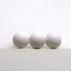 ホワイトオニキス 約6mm 5粒 4枚目の画像