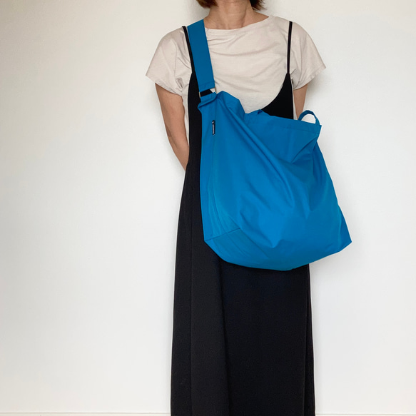 洗える防水・撥水ナイロン 軽くて丈夫 大容量2wayトートバッグ