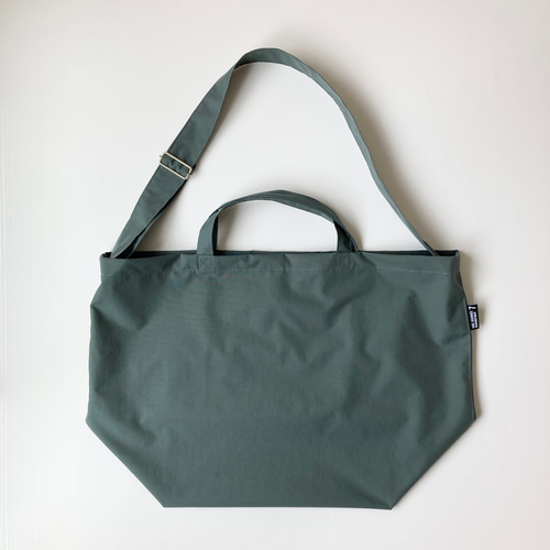 洗える防水・撥水ナイロン 軽くて丈夫 大容量2wayトートバッグ