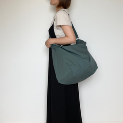 洗える防水・撥水ナイロン 軽くて丈夫 大容量2wayトートバッグ