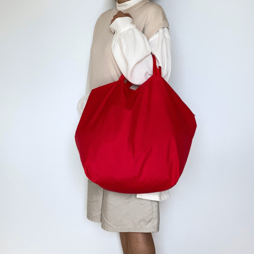 洗える防水・撥水ナイロン 軽くて丈夫 大容量2wayトートバッグ