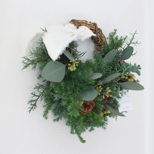 フレッシュクリスマスハーフリース リース Dear kukka 通販 10689112