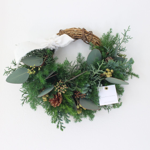 フレッシュクリスマスハーフリース リース Dear kukka 通販 10689112