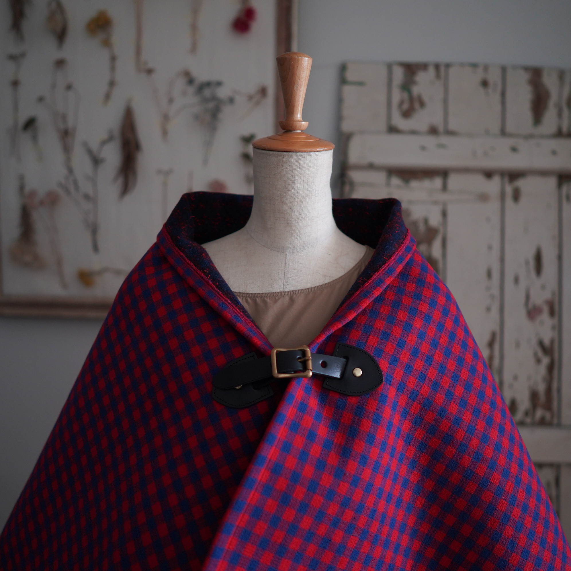 5018040 パールチャーム 20SS René ギンガムチェックコート