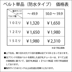 【防水】ベルト単品（チョーカーのベルト交換・修理用） 3枚目の画像