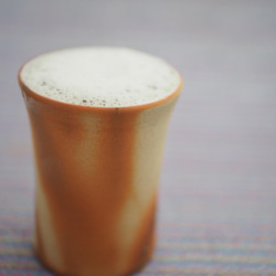 備前焼ビアマグ（くびれ）（緋だすき） 7枚目の画像