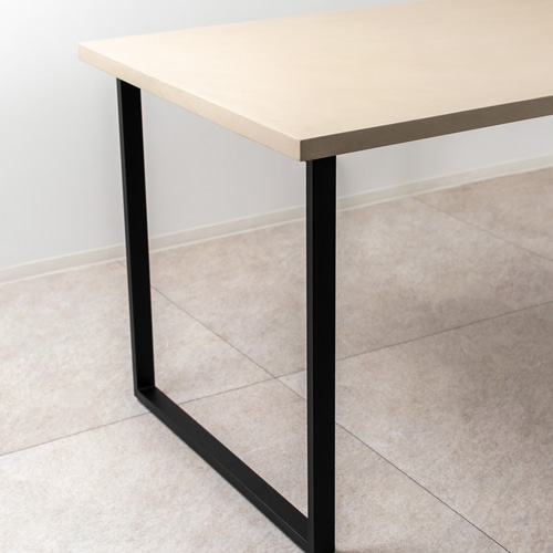 モールテックス ダイニングテーブル フルブラック 木目脚 サイズが選べる」モールテックスダイニングテーブル（ブラック