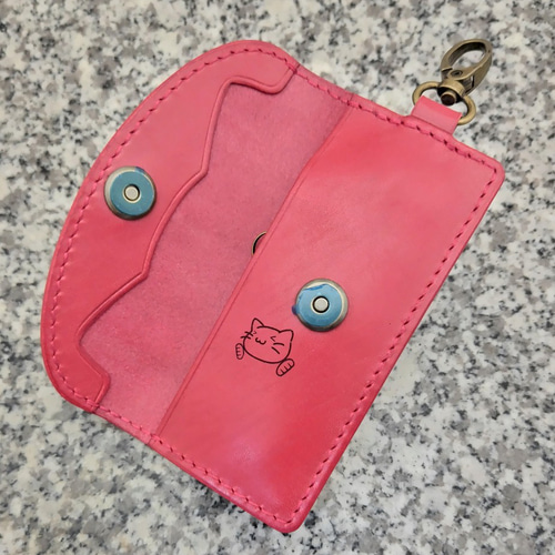 ランドセルキーケース　おしゃれネコ キーケース 小学生 女の子 ネコ ランドセルキーケース かわいい