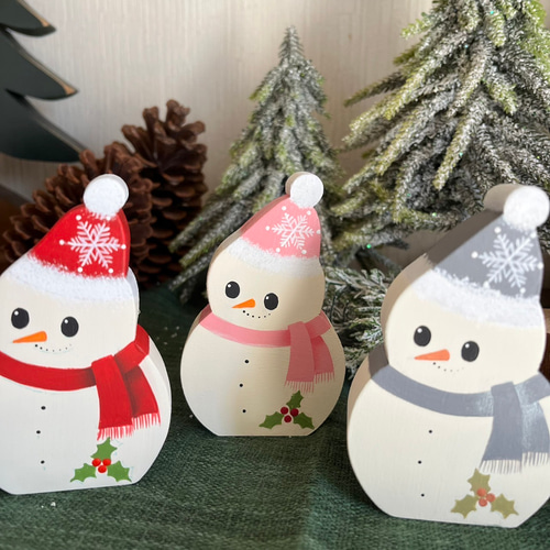 スノーマン オブジェ キリスト誕生 スノーマン オブジェ カークランド