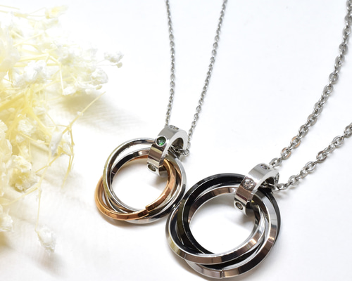 【HURLEY BURLEY】メッセージ 刻印 誕生石 ネックレス 3色 ♪ HURLEY BURLEY】メッセージ 刻印 誕生石 ネックレス 3色 ♪