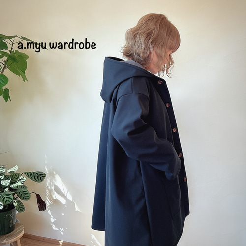 【FRAME】シェル オーバーサイズコート パッド入り オーバーサイズフィットツイルコート - グレー | ZARA Japan / 日本