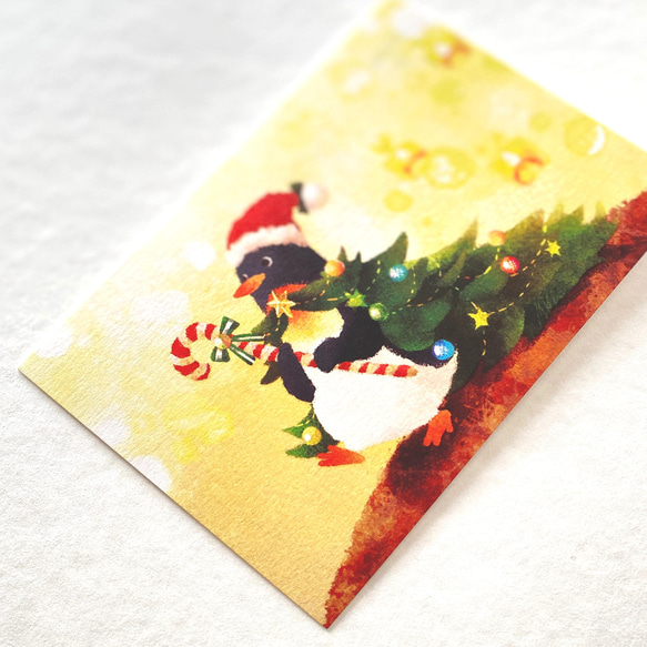 ペンギンポストカード［クリスマスセット］5枚入り 8枚目の画像