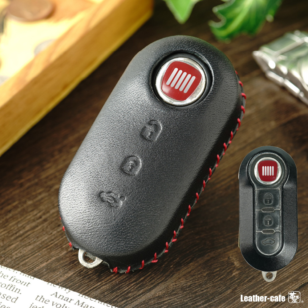 FIAT500専用 スマートキーケース アバルト595 パンダ プント ランチア イプシロン対応【fiat-c】