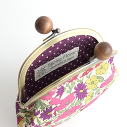 Candy frame purse (MS) - Liberty "Poppy and Daisy" P [158] 第5張的照片