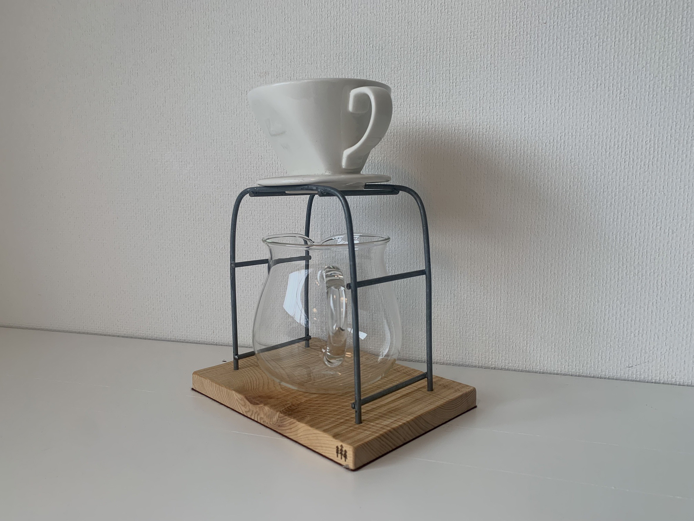 木製コーヒードリップスタンド｜詳細画像