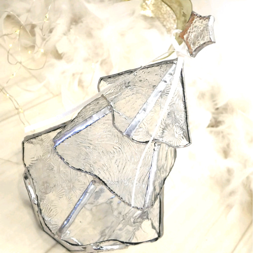 ✴︎:.｡クリアフェアリー・クリスマスツリー② フェアリーライト付き